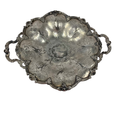 James Dixson & Son Shefield Britannia Metal Electroplated (Mark 620) Bowl.  Antique