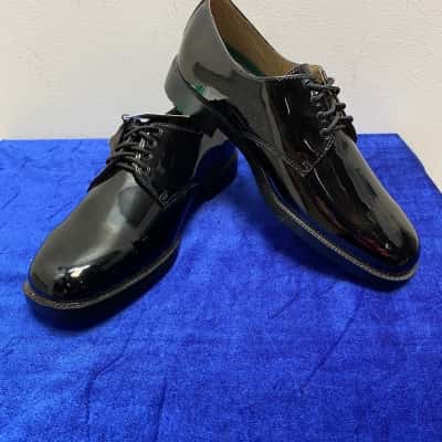Ridgeback Mens Size 9 Black Patent Shoes