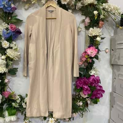 COS Womens  Size 6 / XS Longline Cardigan Beige 
