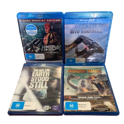 Blue Ray bundle x4