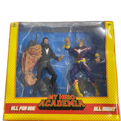 My Hero Academia All For One All Might Figurine Set By McFARLANE TOYS