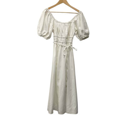 The Fated Womens  Size 10 Midi Dress Off White 