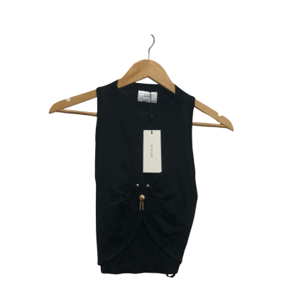 Sheike Womens  Size XS Sleeveless Top Black  BNWT$109