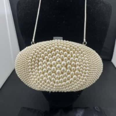  Womens Evening Bag Pearl 