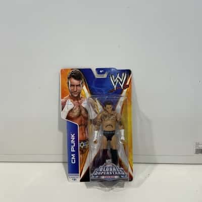 CM Punk Mattel WWE series action figure 