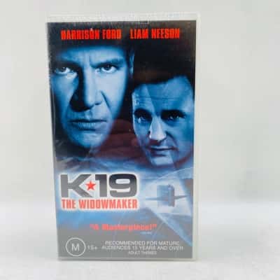 BNWT 2 VHS Action Movies K19 The Widowmaker & Changing Lanes SEALED