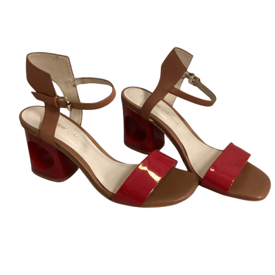 Martini Marco Womens  Size 37 Heels Brown / Red 