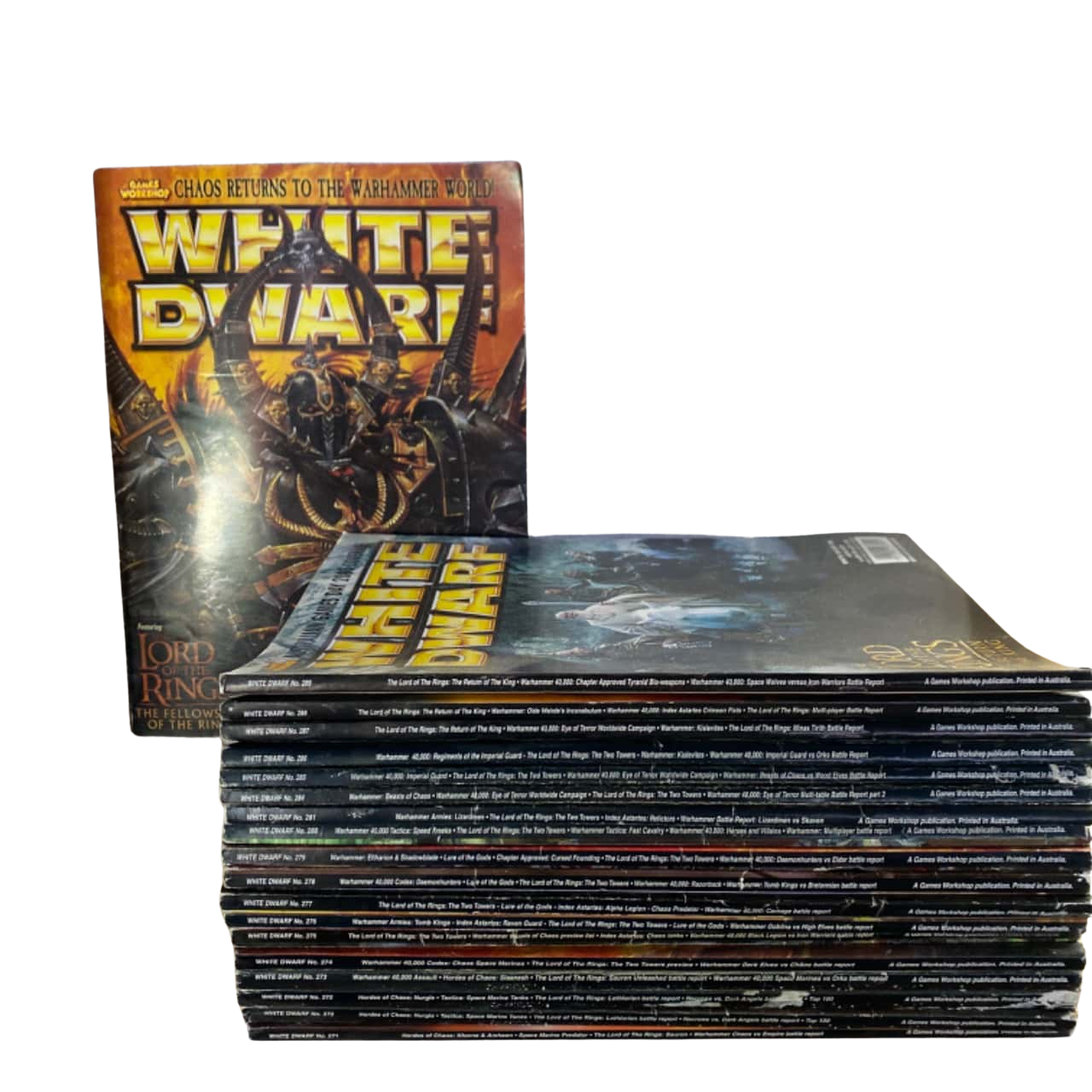 Bulk 00s White Dwarf Magazines(s)