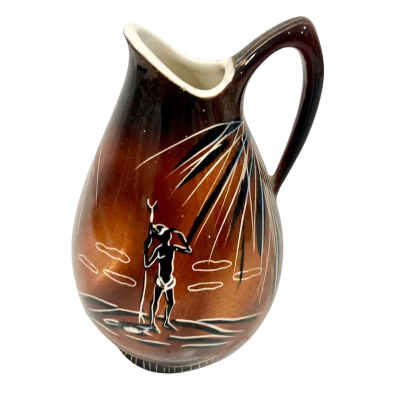 Vintage Indigenous Australian Inspired Design Jug 