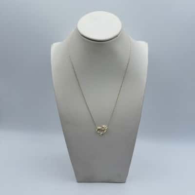 Jeulia "Dancing in the Moonlight" Mermaid Necklace 