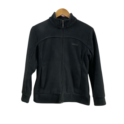 Kathmandu Womens  Size 10 Fleece Jacket Black  