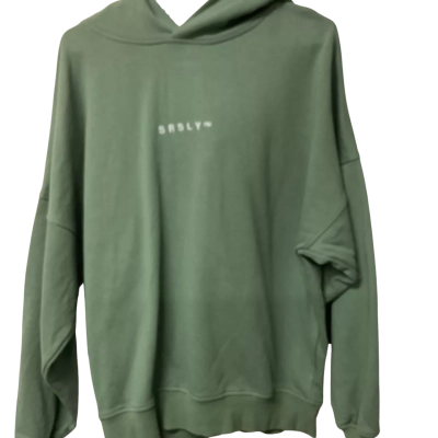  Mens SRSLY   Size XS green hoodie