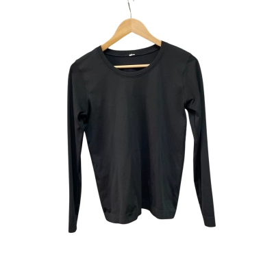 Lululemon Womens  Size M Long Sleeve Top Black  