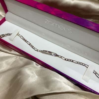  Womens Mum Bracelet Silver 925