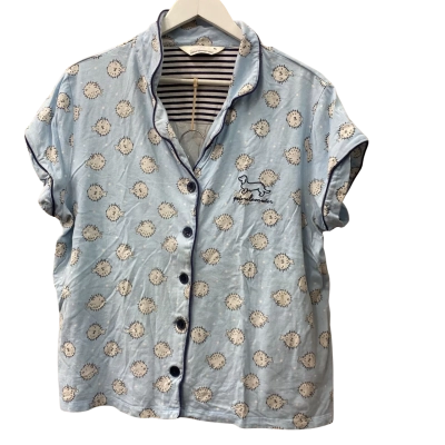 Peter Alexander Womens  Size XL ‘puffergish’ Pyjamas Blue 