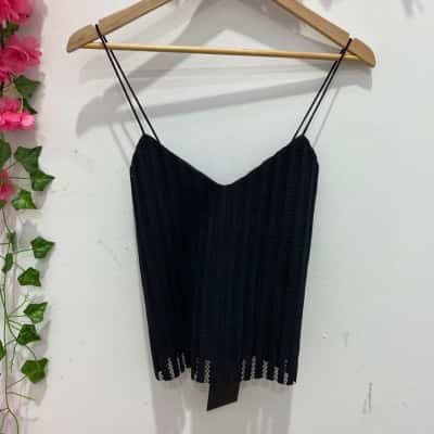 Stylestalker Womens Rossi Cami Size S Black  