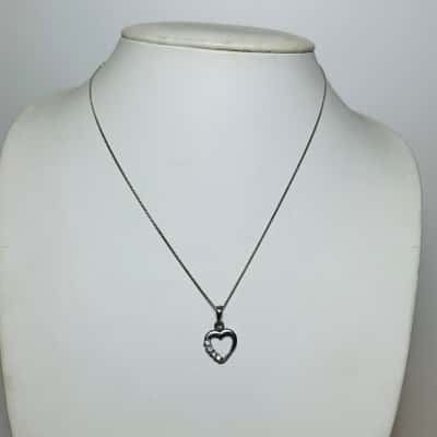 925 Silver Heart Necklace 
