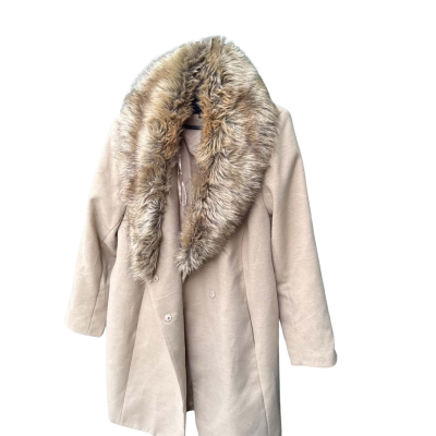 New Look Womens  Size 26 Beige Coat 