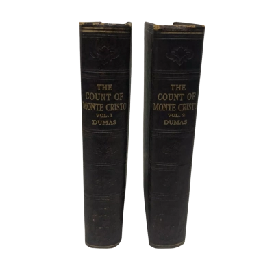 The Count Of Monte Cristo Vol.1+2, Dumas, Oddhams Press 1930's