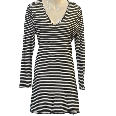 Seed Womens  Size M Mini Dress Black  / White