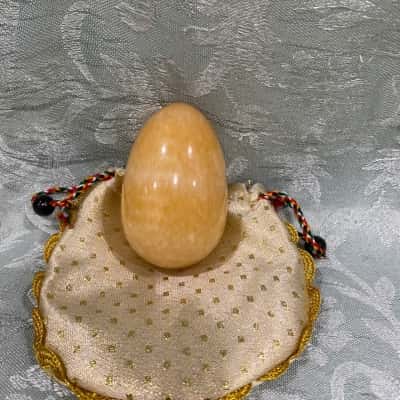 Orange/Yellow Calcite Egg