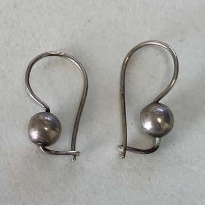 925 Sterling Silver Drop Earrings 