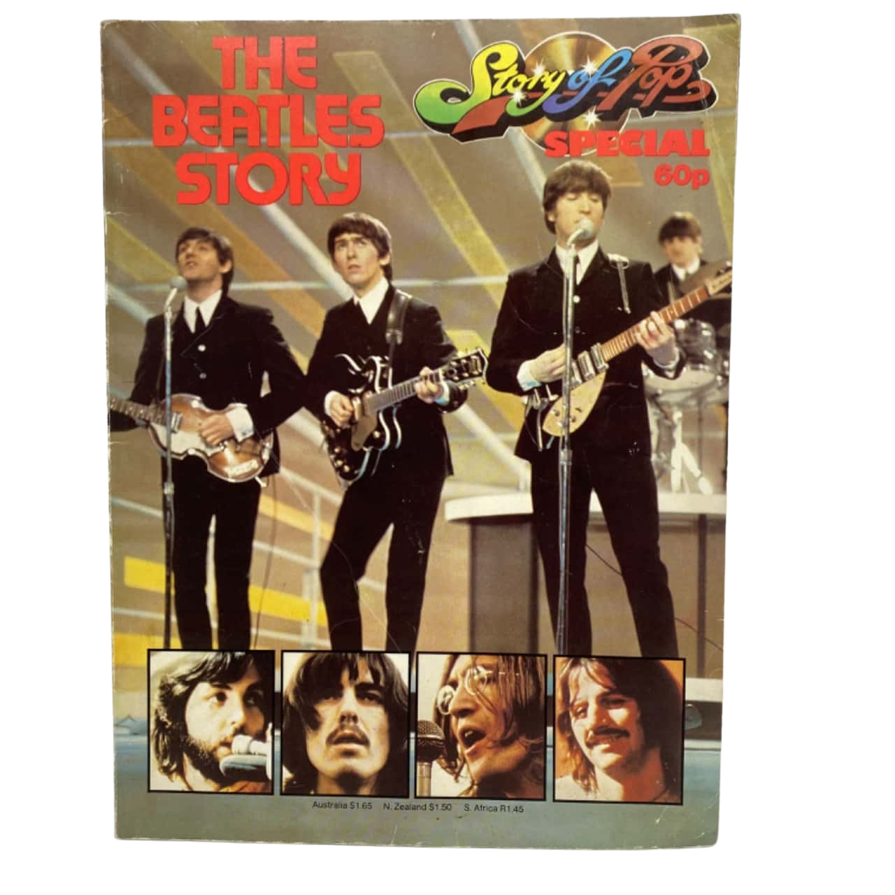 Vintage 1974 Story of Pop Beatles Story 1651818