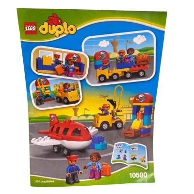 1.4 KG Lego Duplo Sets - Cars and Planes in Storage Box 