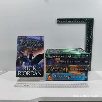 5pcs Rick Riordan Books Bundle 