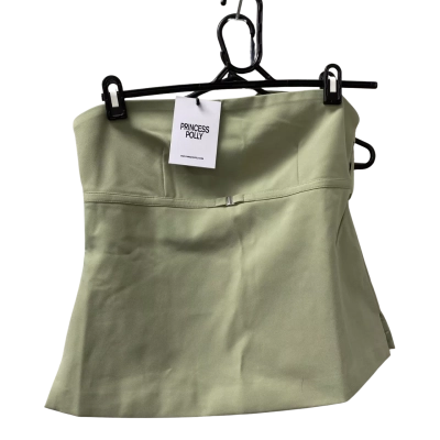 Princess Polly Green Tube Top  Size 10 
