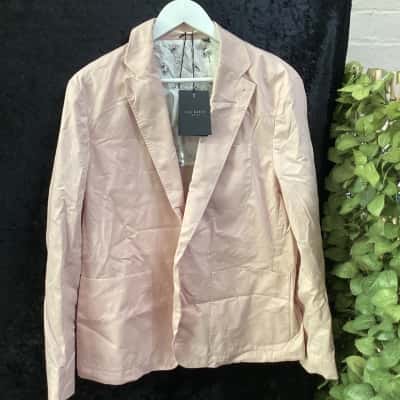 Ted Baker Womens  Size 4 Blazer Pink  