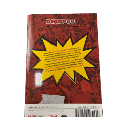 Deadpool manga samurai