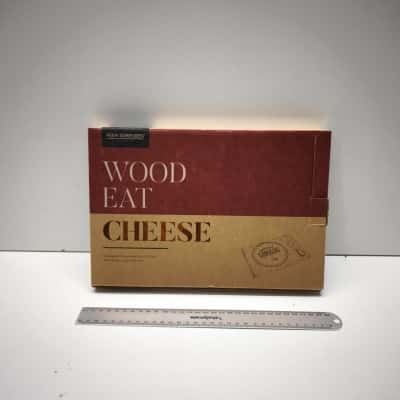 Peer Sorensen Wooden Cheese Board & Stainless Steel Knife Set 30x20cm New