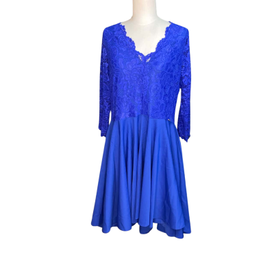 Numoco women’s   Size XXXL Formal Dress Blue 