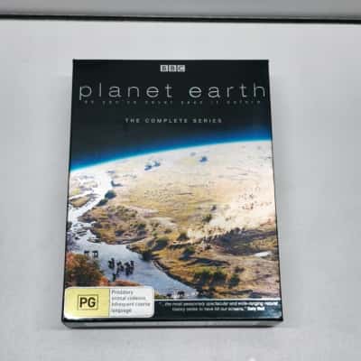 BBC Planet Earth The Complete Series 4 Disc DVD Boxset David Attenborough PG