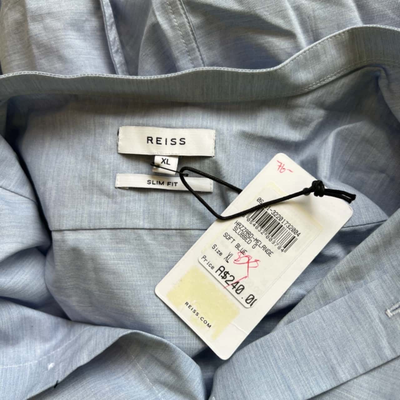 BNWT Reiss Mens Size XL Hazzard Melange 