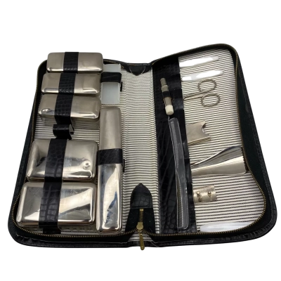 Vintage Mens Toiletry Travel Kit