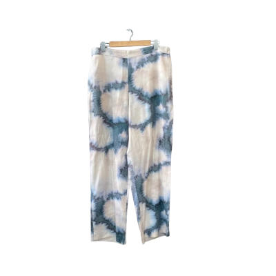 COS Size L Casual Pants Beige/Black/Multicoloured/Pattern 