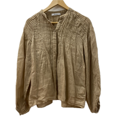 Morrison Womens  Button Up Top Khaki Size 1