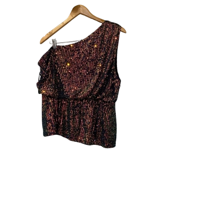 Something For Sarah Womens  Size 18 Off-the-shoulder Top Multicoloured 