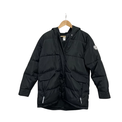 Country Road Womens  Size 14 Puffer Jacket Black  