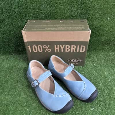 Keen Sydney II Blue Mary Jane Shoes Size 8 US