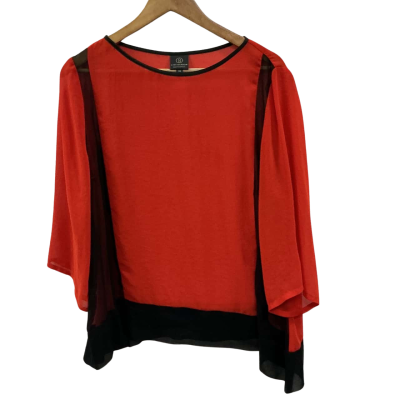 Lisa Barron 2 tone shirt, Size 12