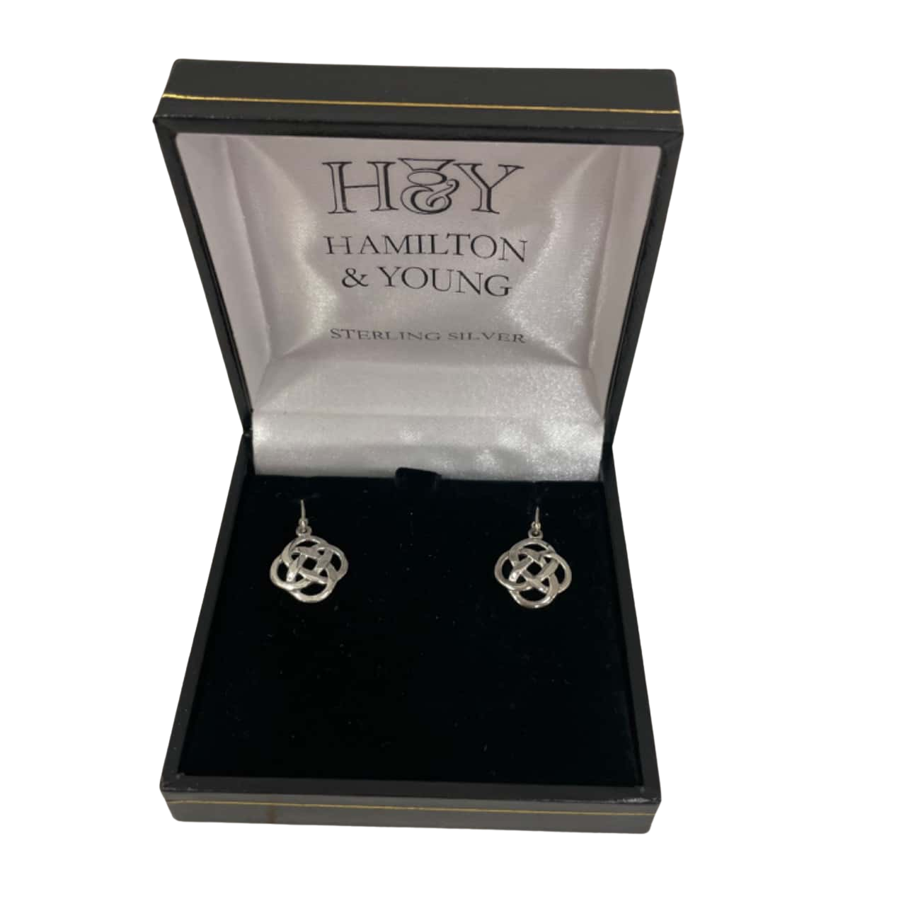 Hamilton & Young Celtic Inspired Womens Earrings Silver (s)