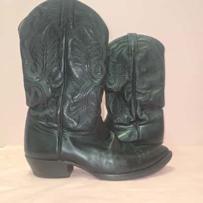 Mens Tony Lama Cowboy Boots Size 10.5 (US) Black
