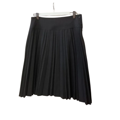 Laura Ashley Womens  Size 10 Pleated Skirt Grey 