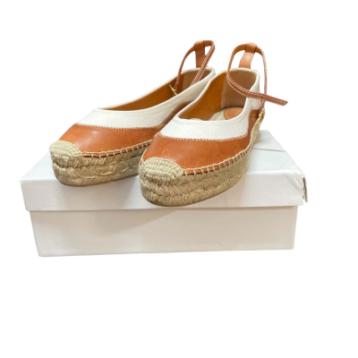Zimmermann Womens  Size 41 Espadrilles Brown / White 