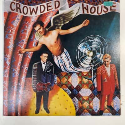 1986 CROWDED HOUSE Album SELF TITLED Record LP