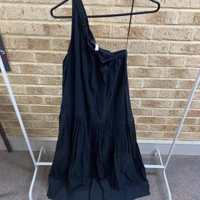 Bec & Bridge Womens black asymmetrical drsss Size S 