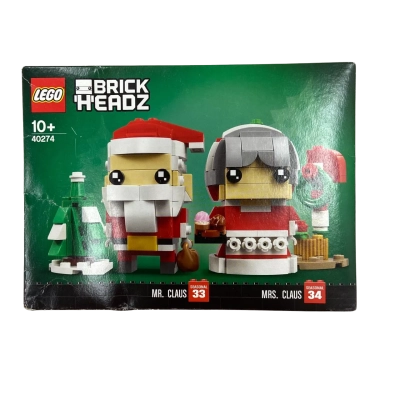 Lego Brick Headz Mr. & Mrs. Claus Set 40274